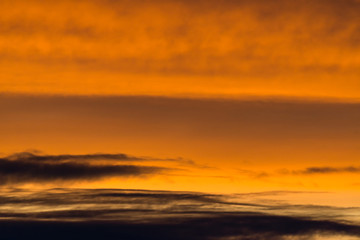 Obraz premium Fantastic clouds at sunrise