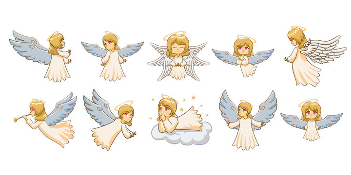 angel vector graphic clipart design