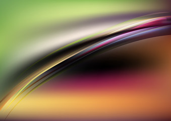 Creative Curve Background vector image design