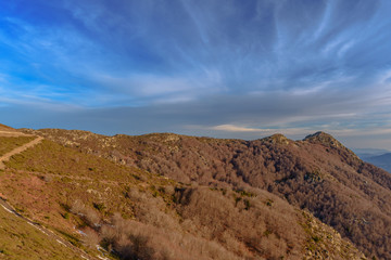 View from the top of the mountain.