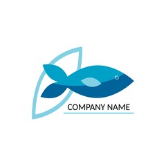Logo concept for a company on the marine theme.