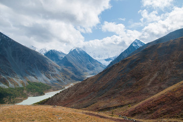 Fototapeta premium landscape in the mountains of Altay