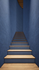 stairway background 3d rendering