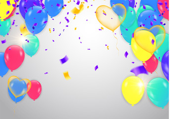 Positive holiday birthday banner