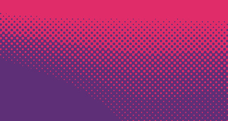 Red halftone pop art background abstract vector comics style blank layout template with clouds beams and isolated dots pattern. For sale banner for your designe 1960s. with copy space eps10