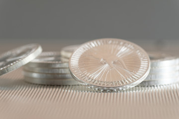 Edelmetall: Silber / Anlagemünzen