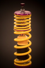 New yellow shock absorber