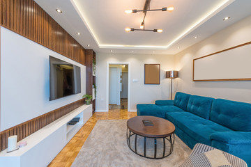 Interior of a luxury living room