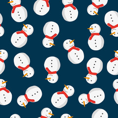 Christmas or winter hand drawn seamless texture pattern for festivity. Icons and elements for wrapping paper or decoration.