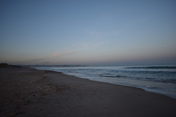 sunset on beach
