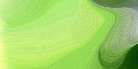 modern curvy waves background design with dark khaki, forest green and dark olive green color