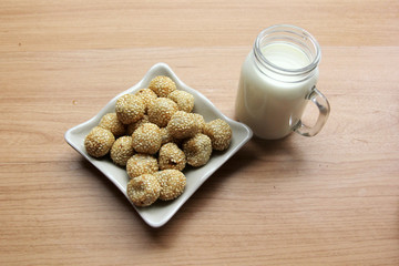 cookies on a plate