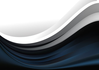 Creative Curve Background vector image design