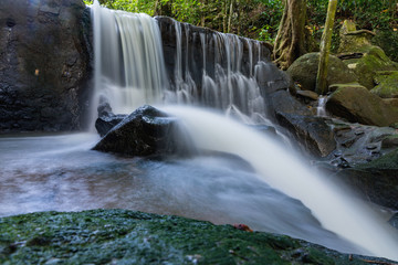 Amazig Waterfall at the Secret Buddha Garden on Ko Samui, Thailand