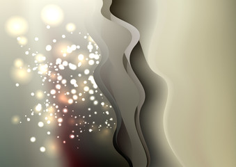 Creative Curve Background vector image design