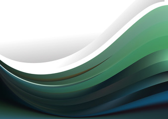 Creative Curve Background vector image design