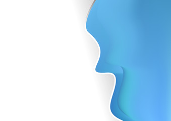 Creative Curve Background vector image design