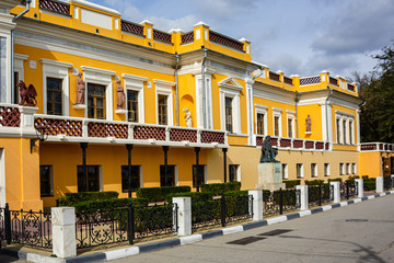 Building of art gallery named after Aivazovsky. Museum of marine painting, on Galerennaya street,...
