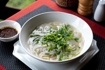 Lao noodle soup