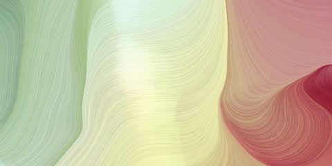 modern curvy waves background illustration with tan, pastel gray and moderate red color