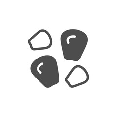 Corn nuts glyph modern icon
