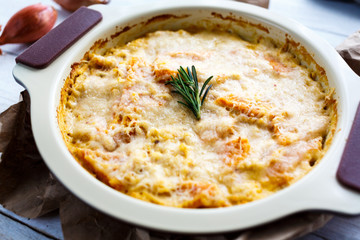 pumpkin pie with cheese