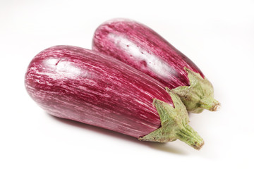 eggplant isolated on white background