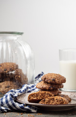 Christmas chocolate homemade cookies