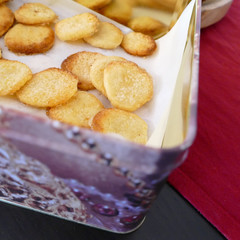 Crème-Fraiche-Kekse mit Zitronen-Zuckerguss