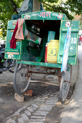 NB__7580 Bicycle with sales cart for sweet juice in India