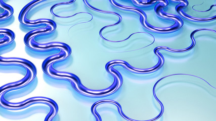 Elegant minimal background. 3d illustration, 3d rendering.