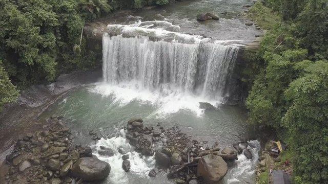 Curtails Falls in Baganga, Davao Oriental, Philippines. 