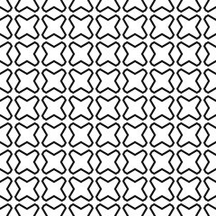 Abstract thin line seamless pattern. Linear ornamental geometric background. Wrapping paper. Vector illustration.         