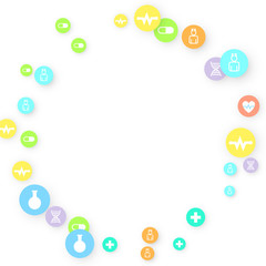 Pharmacy Background. Clinic Backdrop.