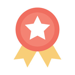Star Badge Vector illustration. Modern flat Icon for Business & Office. 