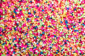 colorful small rock background texture
