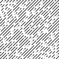 black and white with diagonal line pattern design. - 304414916