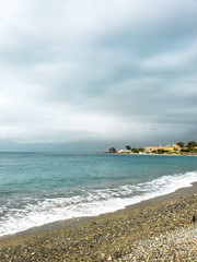 A nice beach and sea in Italy.
