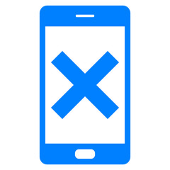 Obraz premium Kreuzung und Smartphone