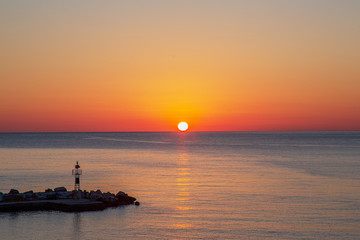 Fototapeta premium The sun rises over the sea #3.