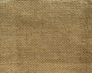 The sack texture closeup as a background
