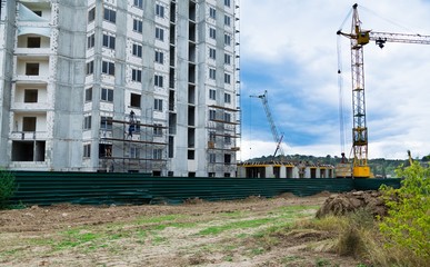 Large construction site.