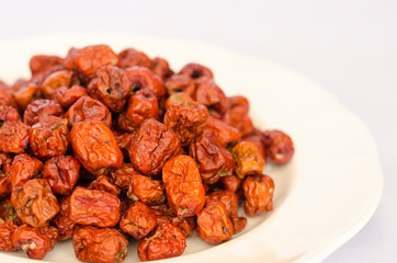 Jujube, red date; Chinese date (Ziziphus mauritiana).