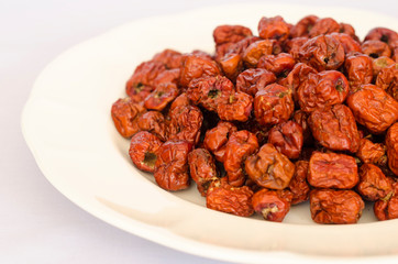 Jujube, red date; Chinese date (Ziziphus mauritiana).