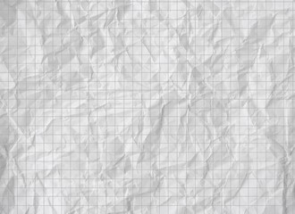 crumpled white paper