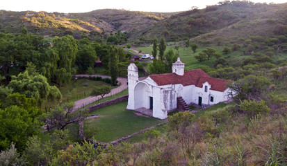 The historical church of Candonga in C&oacute;rdoba, Argentina