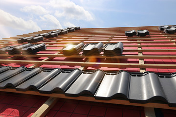 Dachdecker, Dacheindeckung