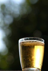 glasses of cocktail on a background