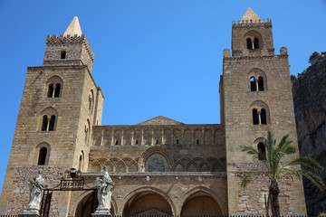 Fototapeta na wymiar Kathedrale von Cefalu. Sizilien. Italen