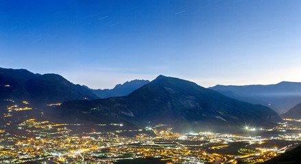 Rovereto and Vallagarina. Trentino, Italy, Europe.